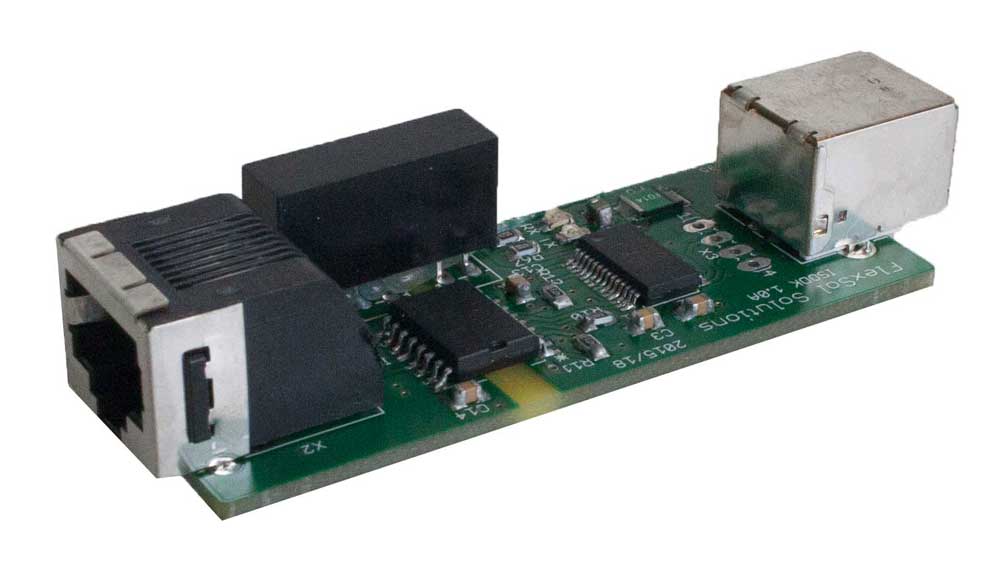 FlexSol solar electronics hardware RS-485 transceiver FlexSol solar electronics hardware RS-485 transceiver