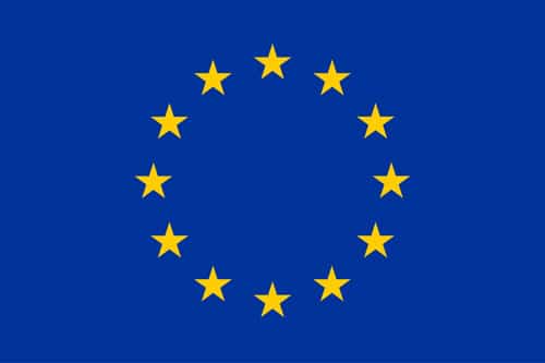 EU flag - solar mobility project