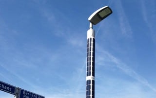 FlexSol solar light post - Amersfoort Netherlands