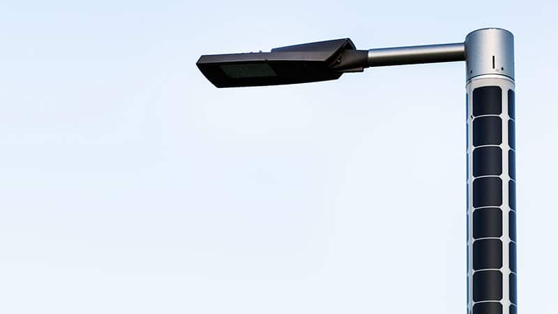 Soluxio solar light post