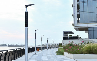 Alumbrado público solar Soluxio